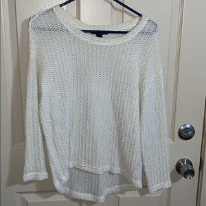 Forever 21 Cream Knit Sweater